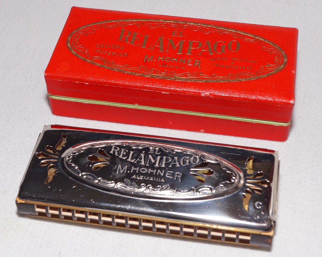 Hohner El Relampago harmonica This model was made for the … Flickr