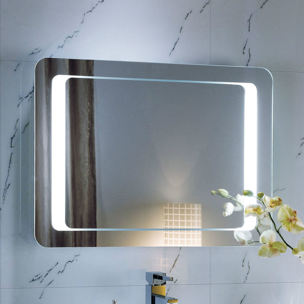 Essential Lighted Bathroom Mirror BathroomMirror Althou… Flickr
