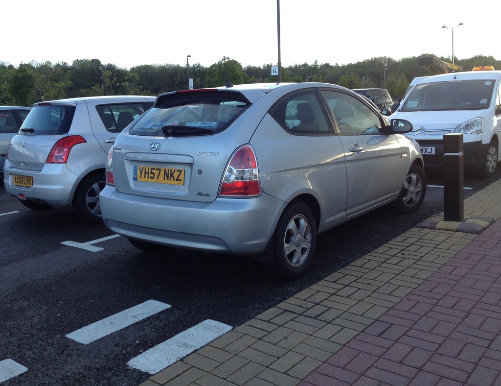 Hyundai Accent Atlantic An odd spot this; I saw an identic… Flickr