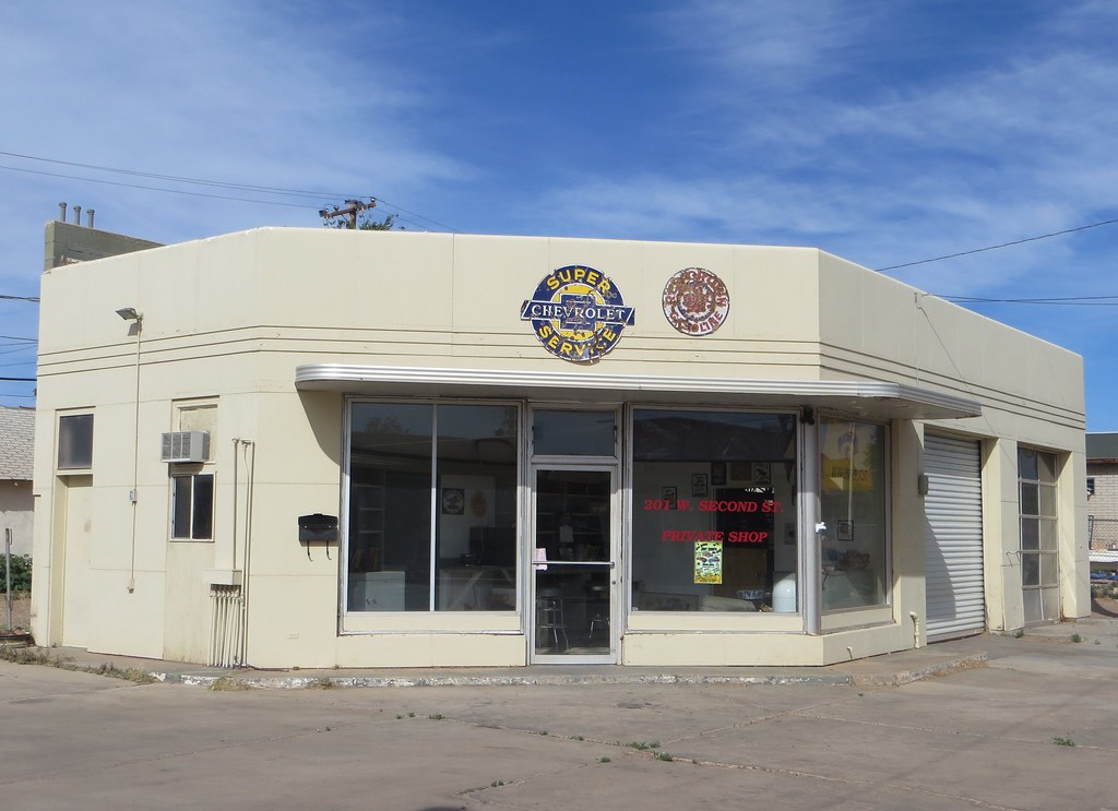 Old Gas Station Winslow AZ Lance Taylor Flickr