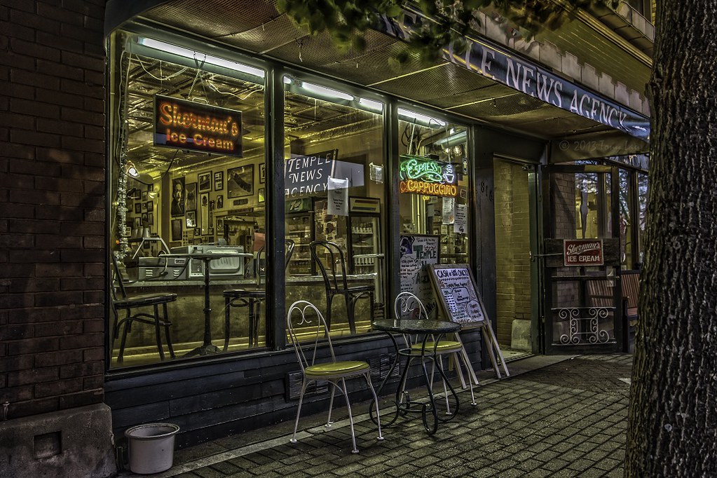 Temple News Agency Cafe Coffee Shop, Laporte Indiana Flickr