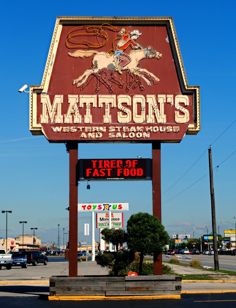 Mattson's Western Steakhouse & Saloon 8150 S Cicero Ave, B… Flickr
