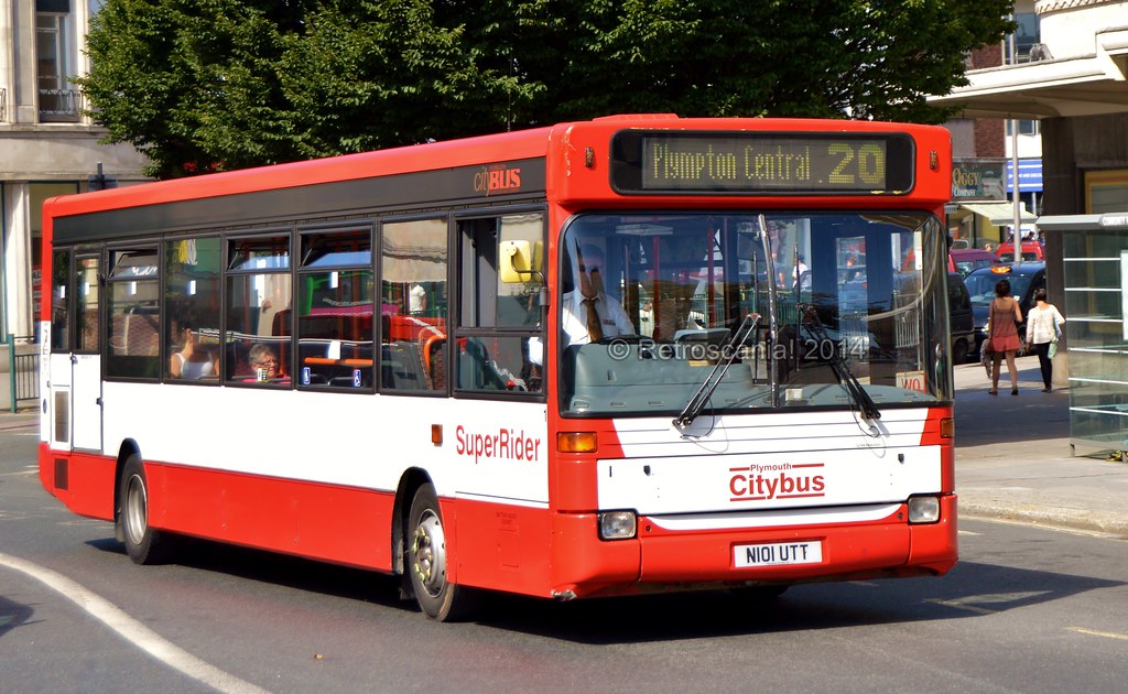 Plymouth City Bus No.1 N101 UTT Dennis Dart a photo on Flickriver