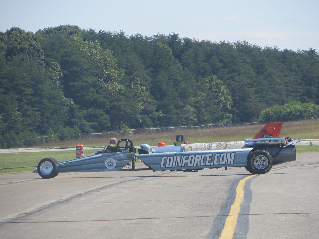SmokenThunder Jet Car Viewed from Smith Reynolds Airport… Flickr