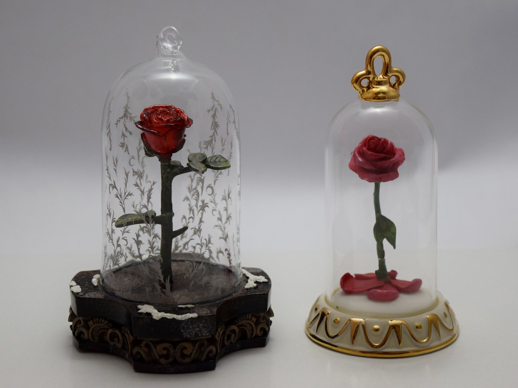 Enchanted Rose Ornaments Disney Store Live Action Light… Flickr