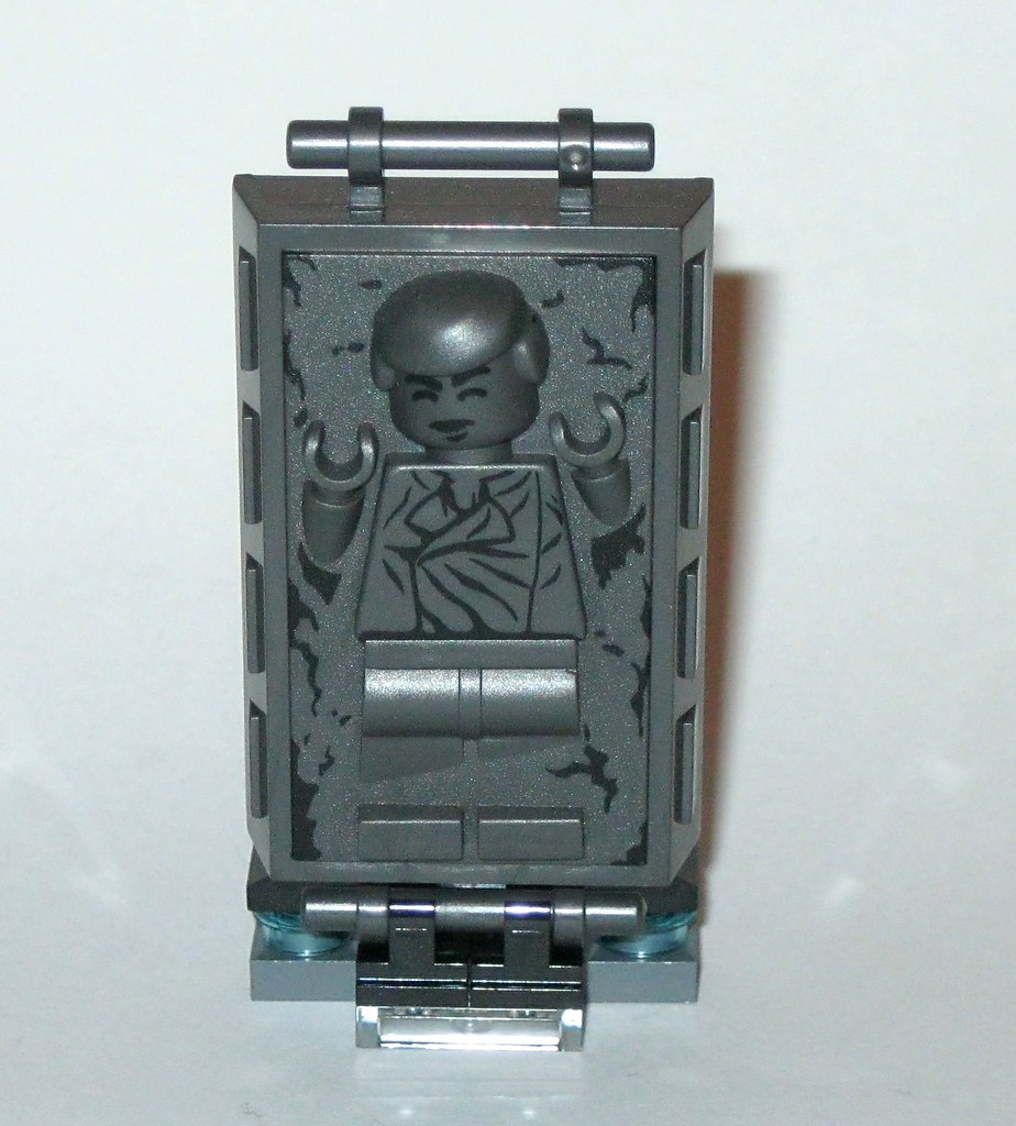 LEGO STAR WARS HAN SOLO IN CARBONITE CHAMBER FIGURE RARE STAND 752430