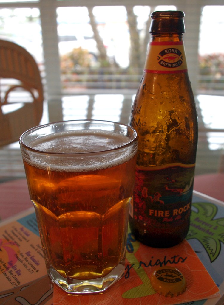 mmmm....beer Fire Rock Pale Ale Kona Brewing Company Kona,… Flickr