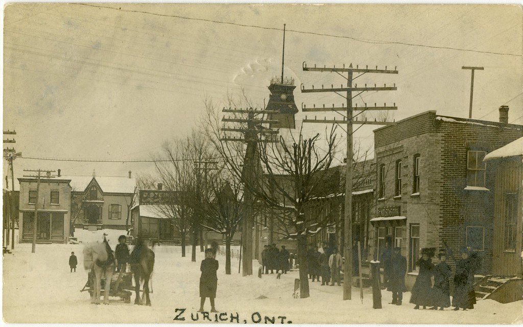 Zurich, Ontario, 1911 Object ID A991.0052.004 Order a hi… Flickr
