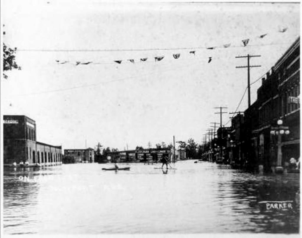 1915 Flood downtown Newport Arkansas Jason Thatcher Flickr