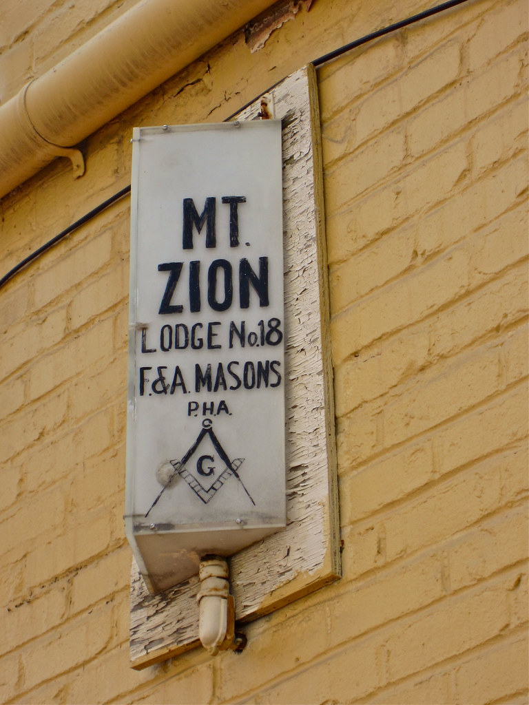 Mt. Zion Lodge, Staunton, VA Sign for Mt. Zion Masonic Lod… Flickr