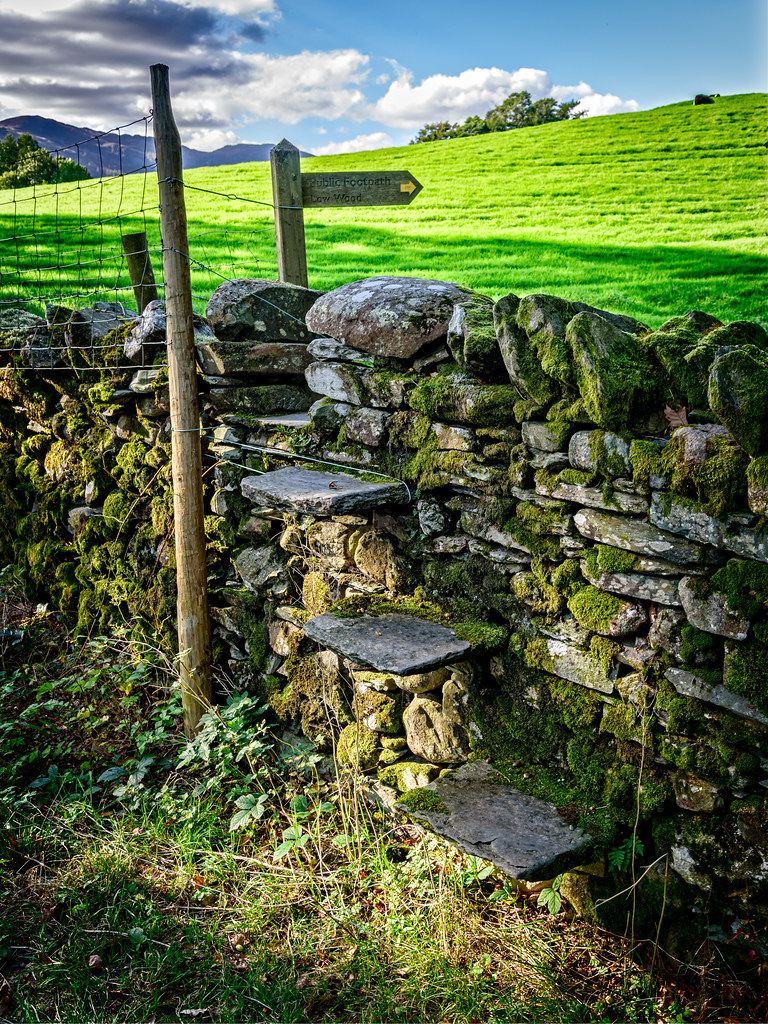 Wall crossing for trail English trails go everywhere, cros… Flickr