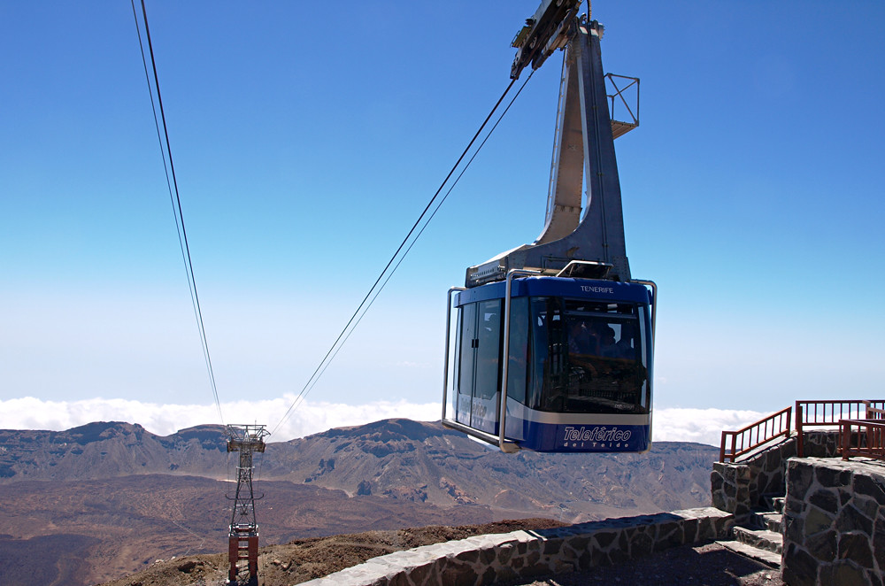 Cable car to Mount Teide, Teide National Park, Tenerife Flickr