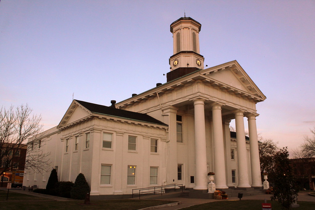 Madison County Courthouse at dusk Richmond, KY This fine… Flickr