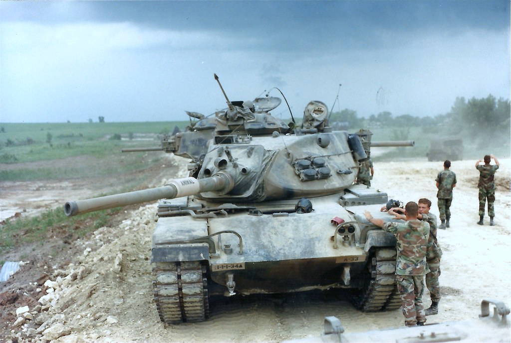M60A1 Tank, A Company 1st Battalion 34th Armor 1st Infantry Division