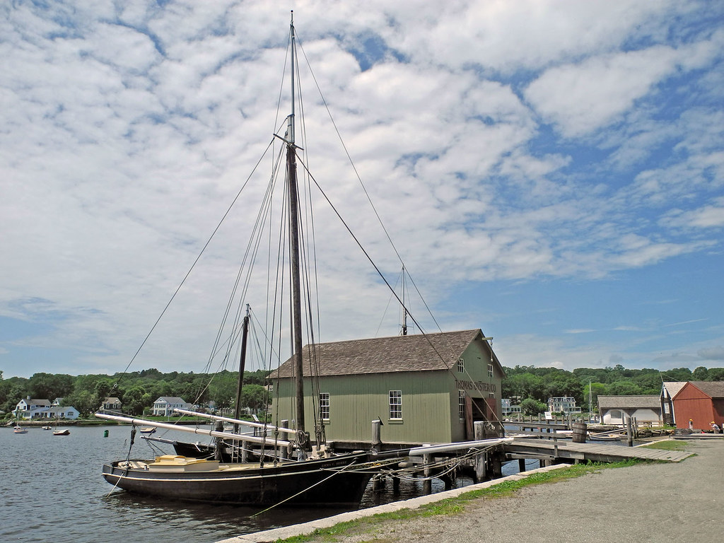Oyster House, Mystic Seaport, Connecticut Thomas Oyster Ho… Flickr
