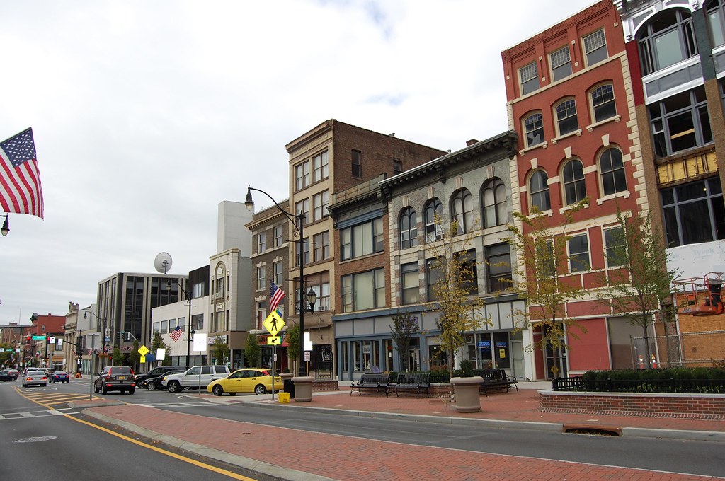 Court Street Binghamton, NY A section of Court Street in… Flickr