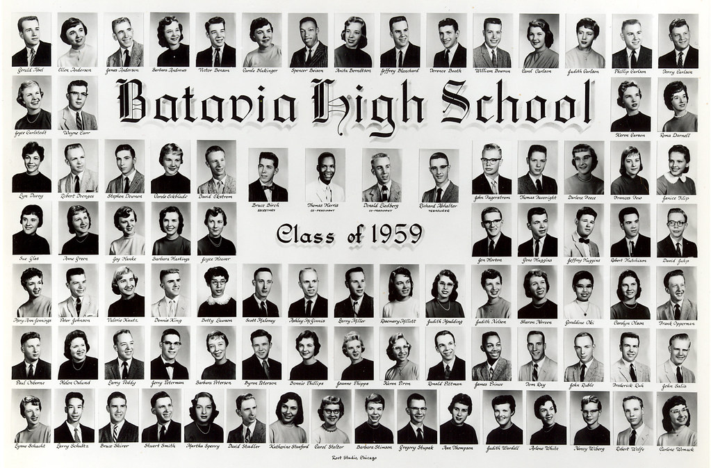 Batavia High School Class of 1959 Description Batavia Hig… Flickr