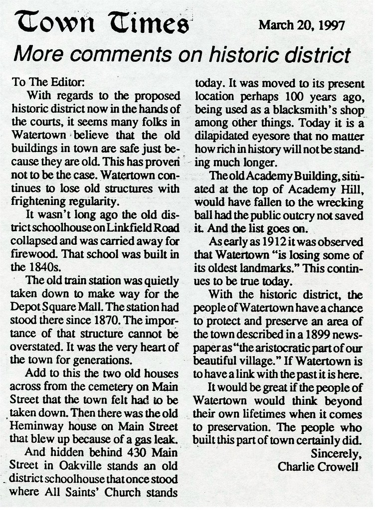 Watertown (CT) Historic District TAFT SCHOOL Epic Failur… Flickr