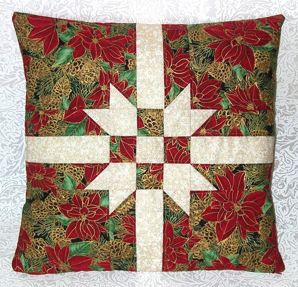 Gift Wrap holiday pillow Holiday pillow samples for my "Gi… Flickr