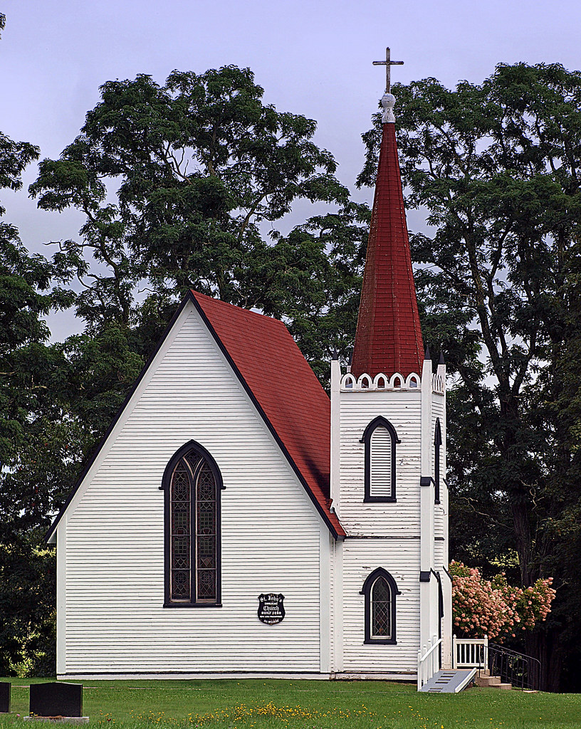 0007391 Anglican Church, Gagetown NB To all that visit, Thank you