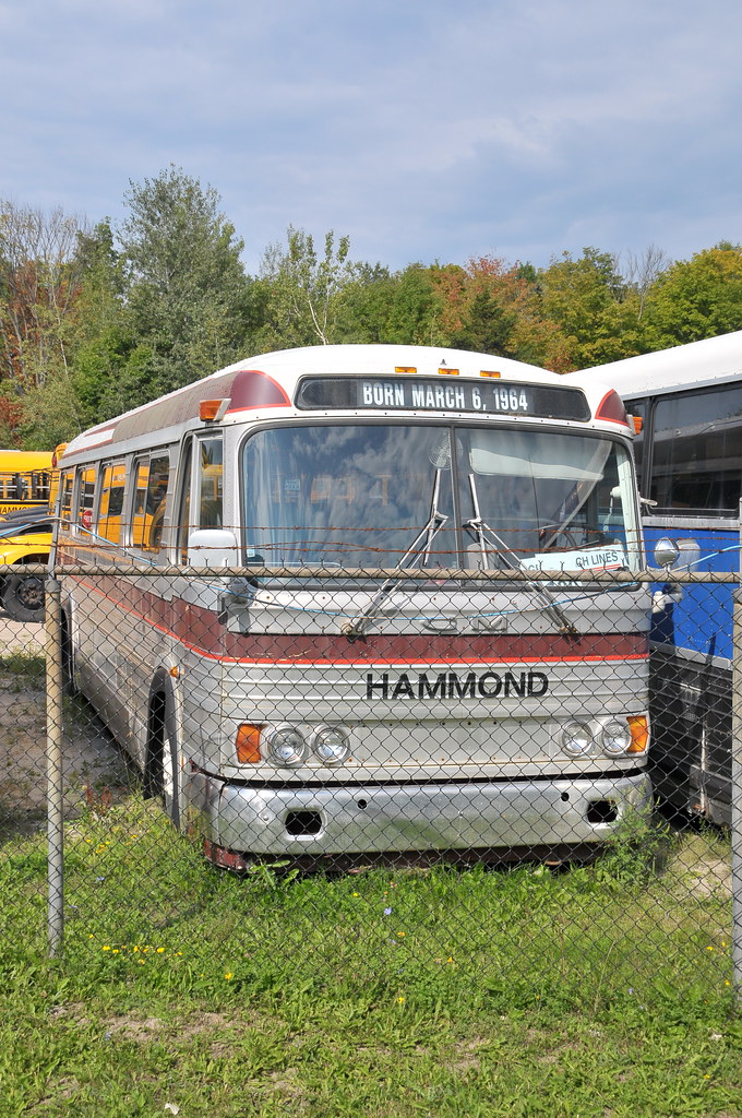 Hammond Transportation Limited 1963 or 1964 GM motor coach… Flickr