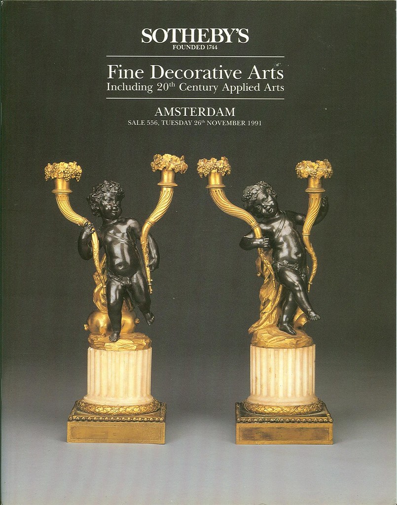 SOTHEBY'S AMSTERDAM AUCTION CATALOGUE Fine Decorative Arts… Flickr