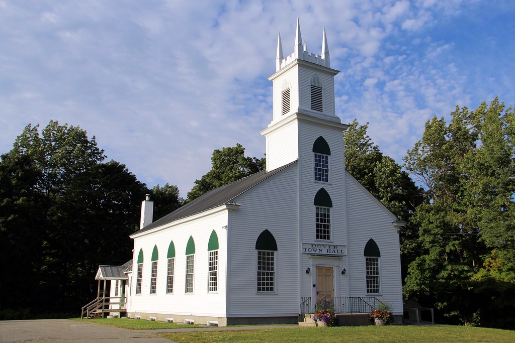 Old Dover Town Hall (Windham County, Vermont) Historic Dov… Flickr