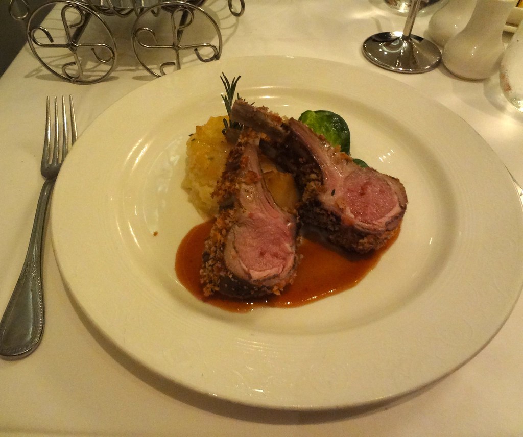 Roasted Rack of Lamb Medium with dauphinoise potatoes, but… Flickr