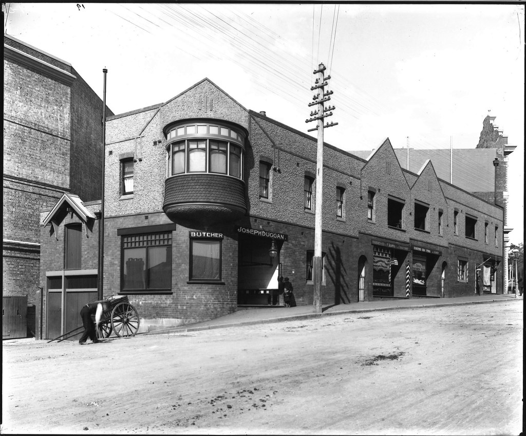 Joseph Duggan's butcher shop in Argyle Street, Millers Poi… Flickr