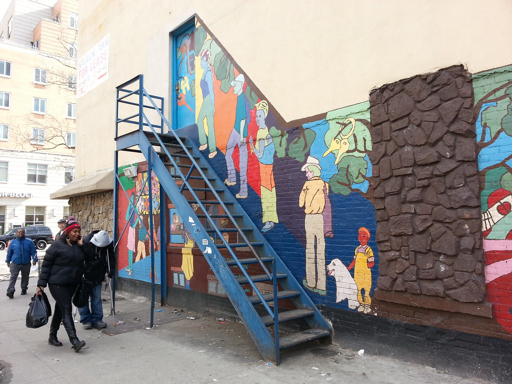 Homebase mural This is the home of Homebase, an organizati… Flickr