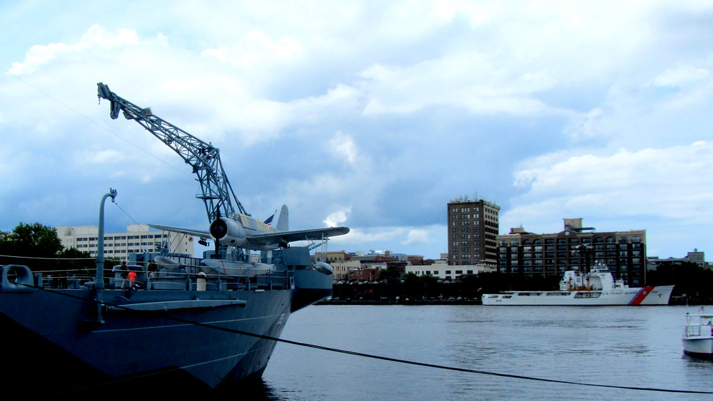 Kingfisher plane USS North Carolina Wilmington, NC Todd Fowler