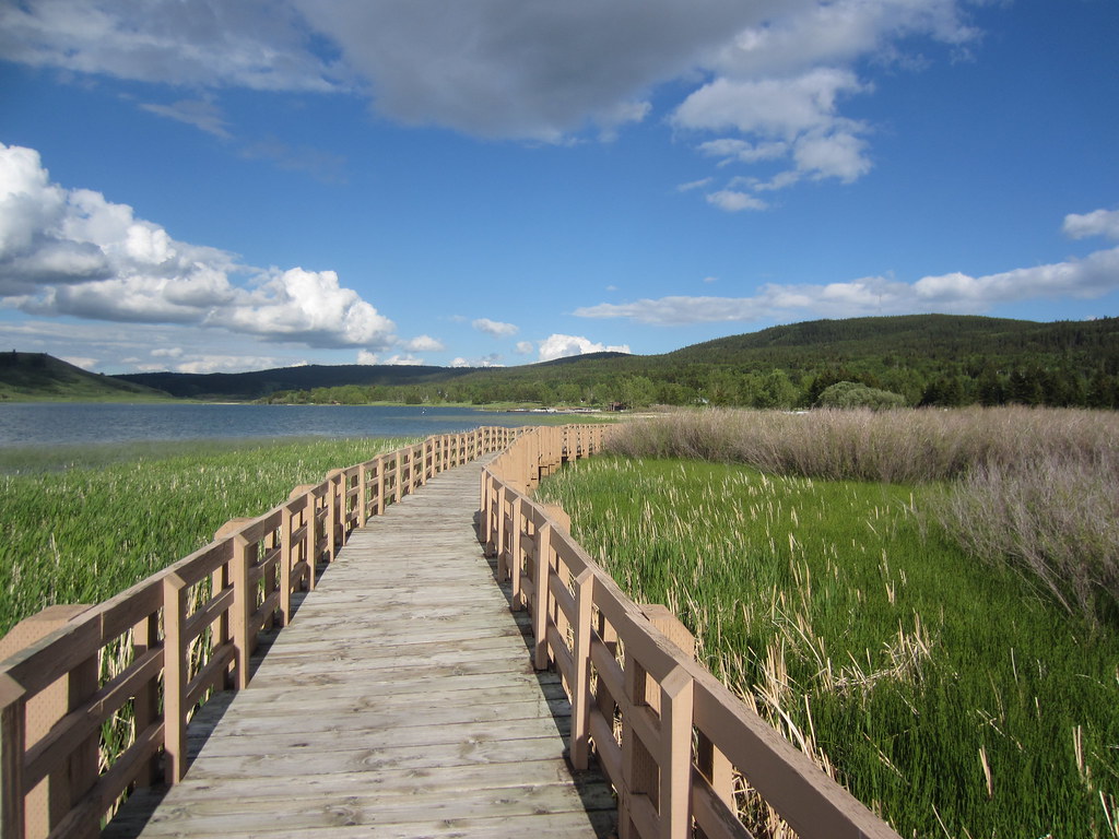 Elkwater Lakes Boardwalk at Elkwater Lakes in the Alberta … Flickr