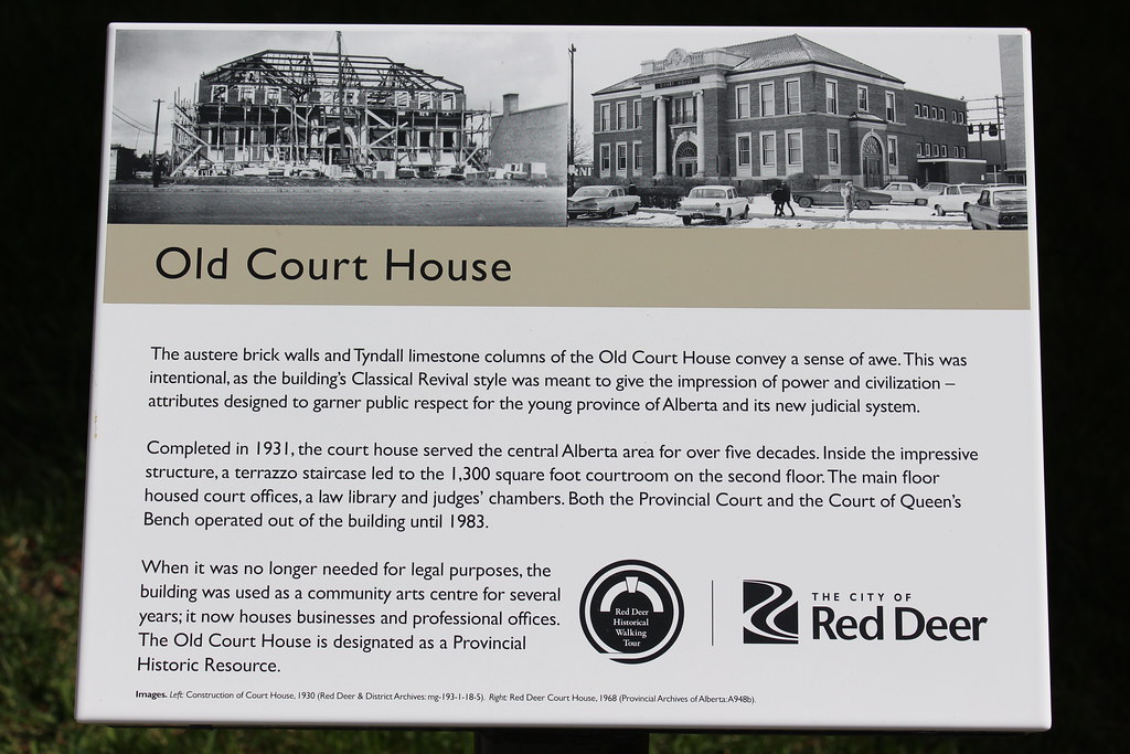 Old Red Deer Court House (Red Deer, Canada) Historic 1931 … Flickr