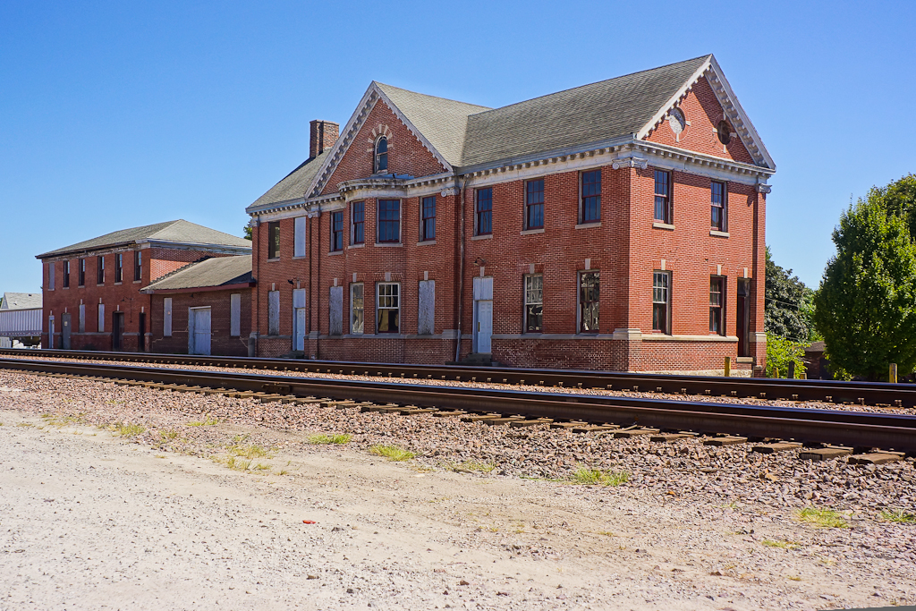 Old Railway Station Belle Plaine, Iowa Ray Kasal Flickr