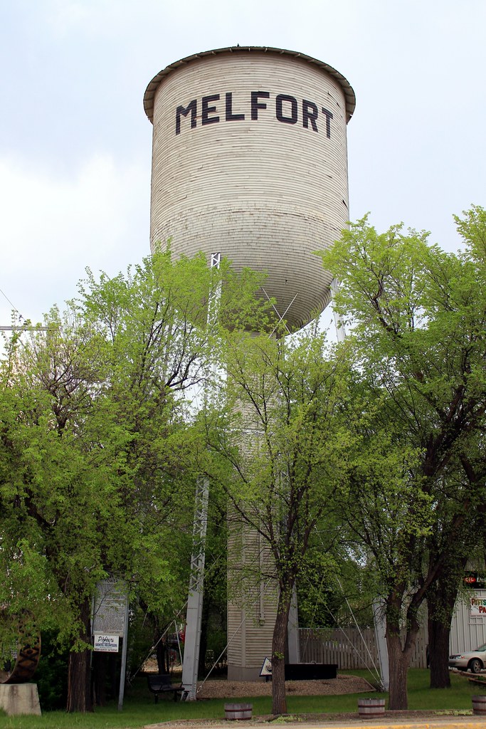 Melfort Water Tower (Melfort, Saskatchewan) a photo on Flickriver