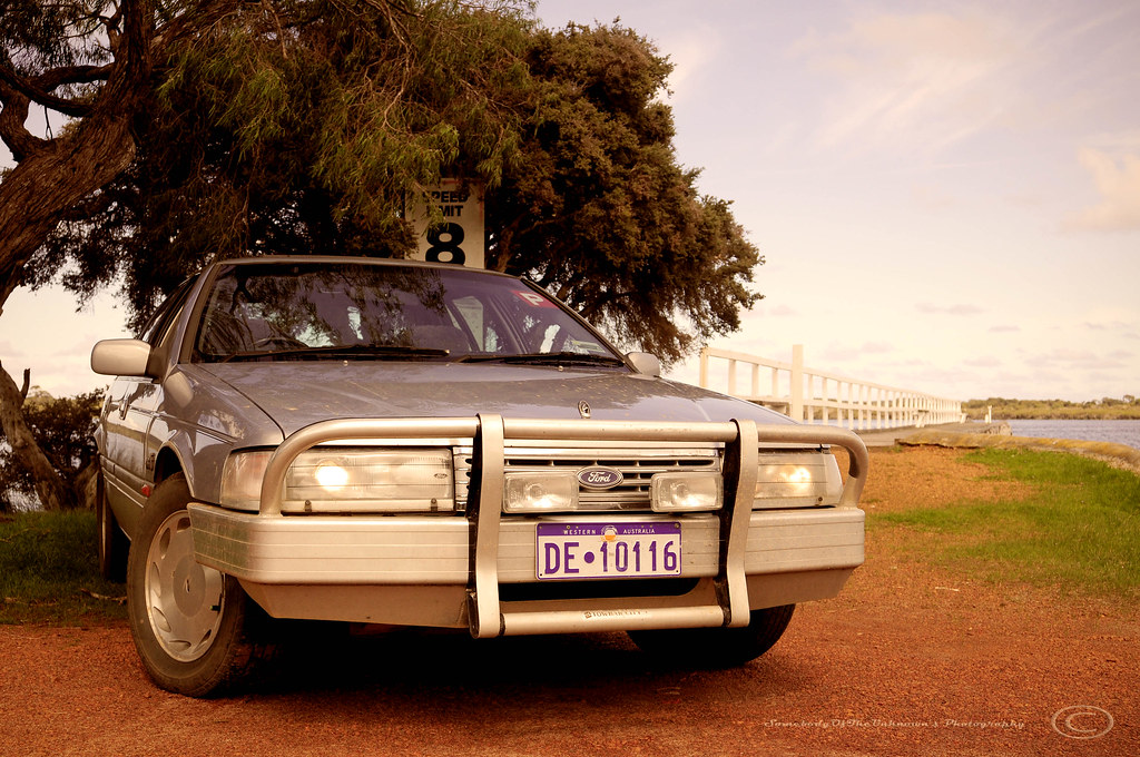 1994 Ford NCII Fairlane Ghia V8 My friend (the one who own… Flickr