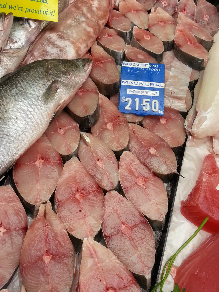 Spanish mackerel cutlets AUD21.50 per kg Seafoo… Flickr