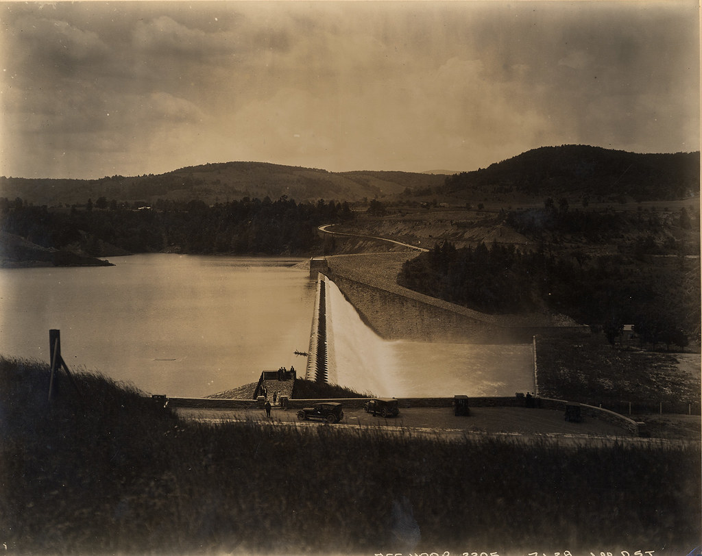 Gilboa Dam Side Profile Out of the Archives View of the G… Flickr