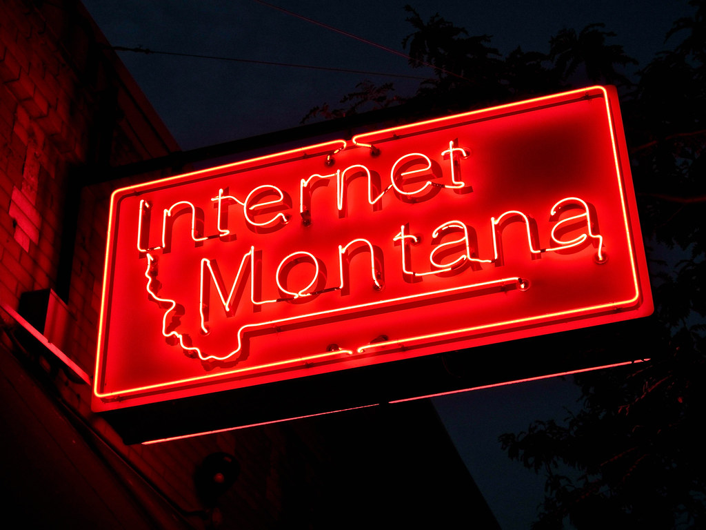 Montana, Billings, MT Neon sign for Mont… Flickr