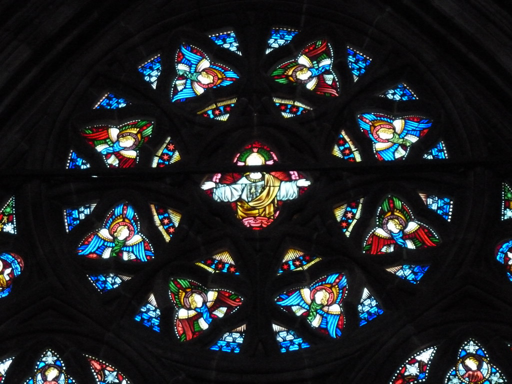 Carlisle Cathedral Stained Glass North transept, north w… Flickr