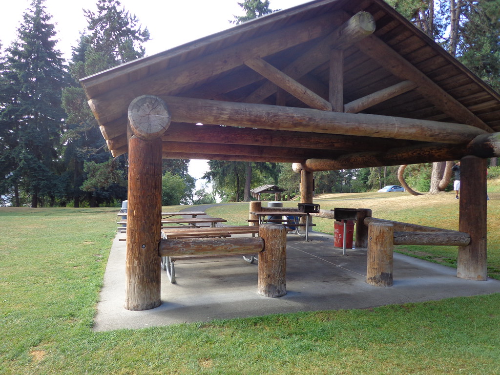 Seward, Shelter 5, shelter 4 in back Seattle Parks and Recreation