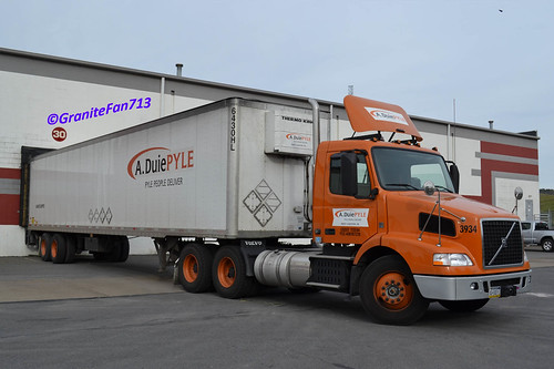 A. Duie Pyle Volvo VNM200 Twin Screw Trucks, Buses, & Trains by