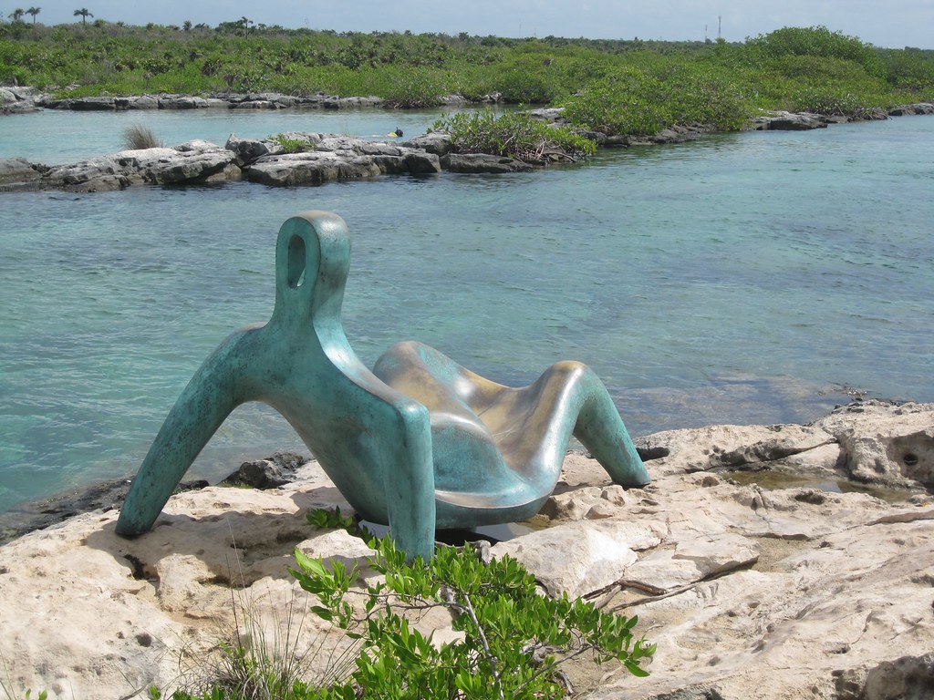Snorkeling in Yalku Lagoon Akumal, Mexico. Evan Moss Flickr