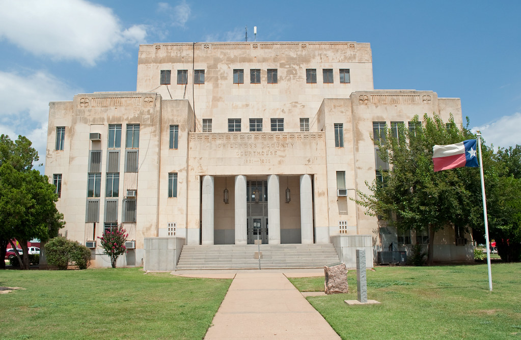 Childress County Courthouse In Childress, Texas stevesheriw Flickr