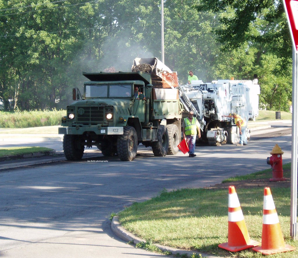 City of Oneida, NY 1980's BMY M929 5 ton 6x6 dump truck_1 Flickr