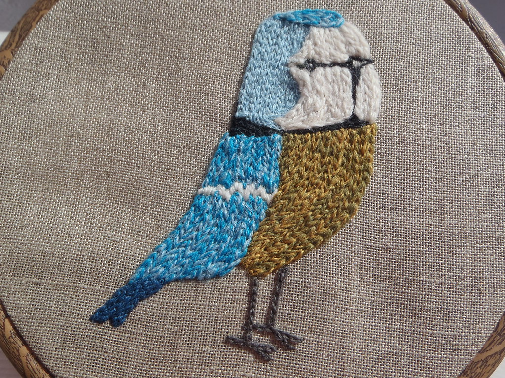 Wool embroidery of Matt Sewell Illustration OLYMPUS DIGITA… Flickr