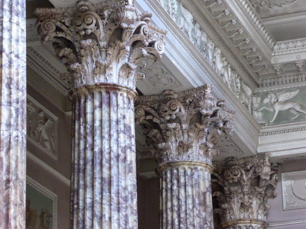 The Marble Hall Kedleston Hall, Derbyshire jacquemart Flickr