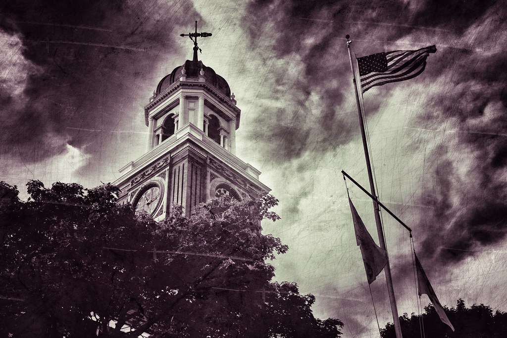 The Clock Tower..... Warwick City Hall Warwick, RI USA Donna St