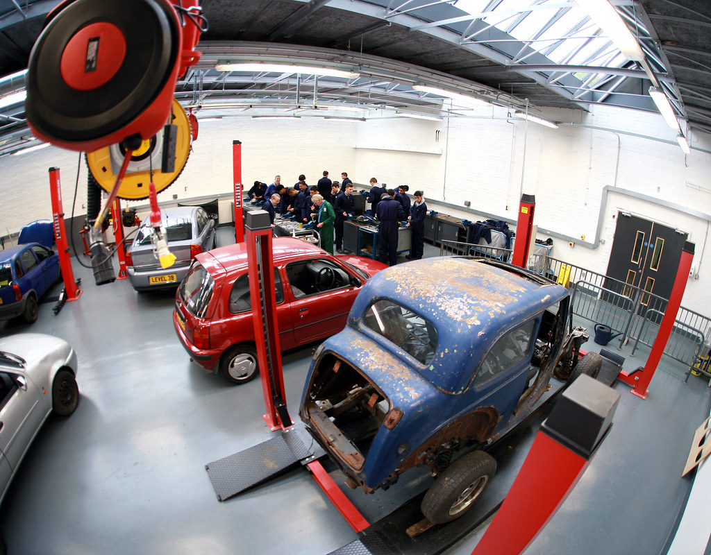 Motor Vehicle Maintenance at Uxbridge College Flickr