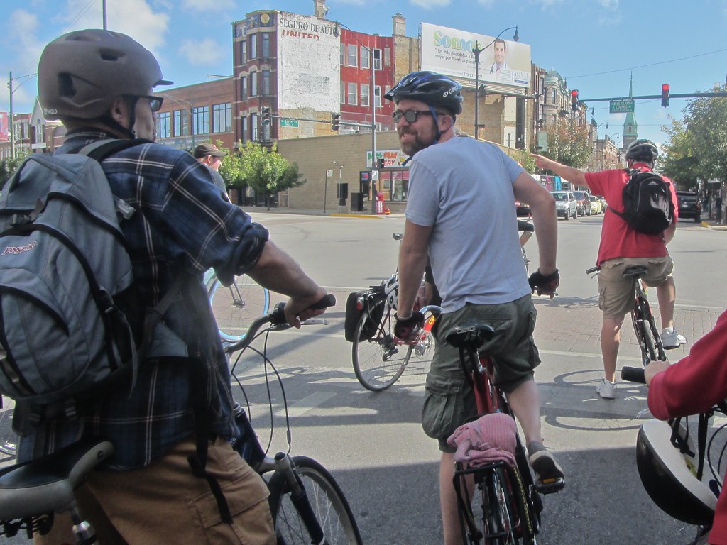 The Chicago Radical History Bike Tour 2.) Pedaling from th… Flickr